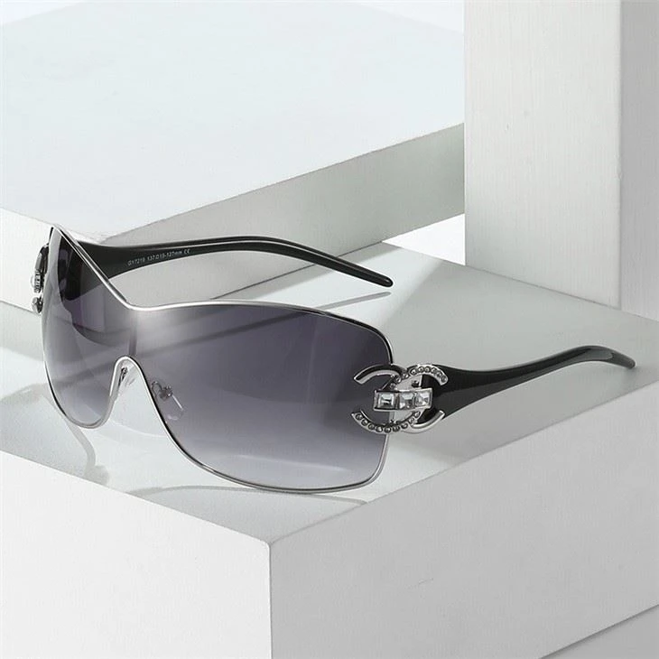 Wrap Around Shield Sunglasses